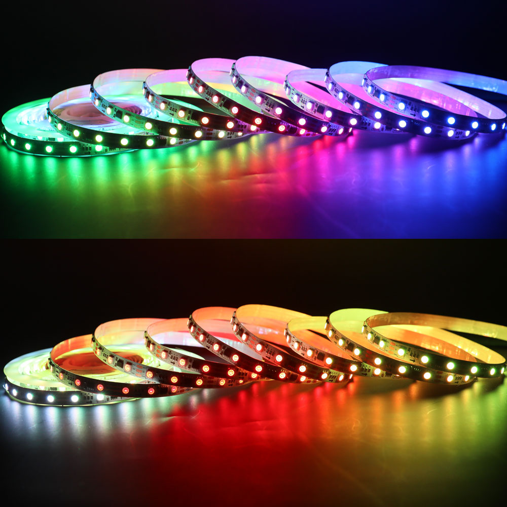 WS2811 LED Strip 24V RGB Engineering Lighting 300 LEDs 100 Pixels WS2811 LED Strip 24V RGB Engineering Lighting 300 LEDs 100 Pixels